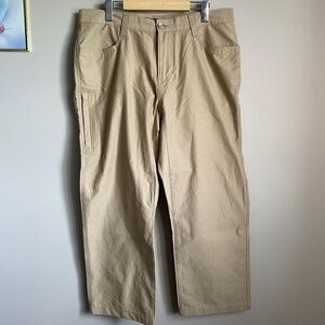 Eddie Bauer‎ Men's Tan Chino Pants Size 34x30